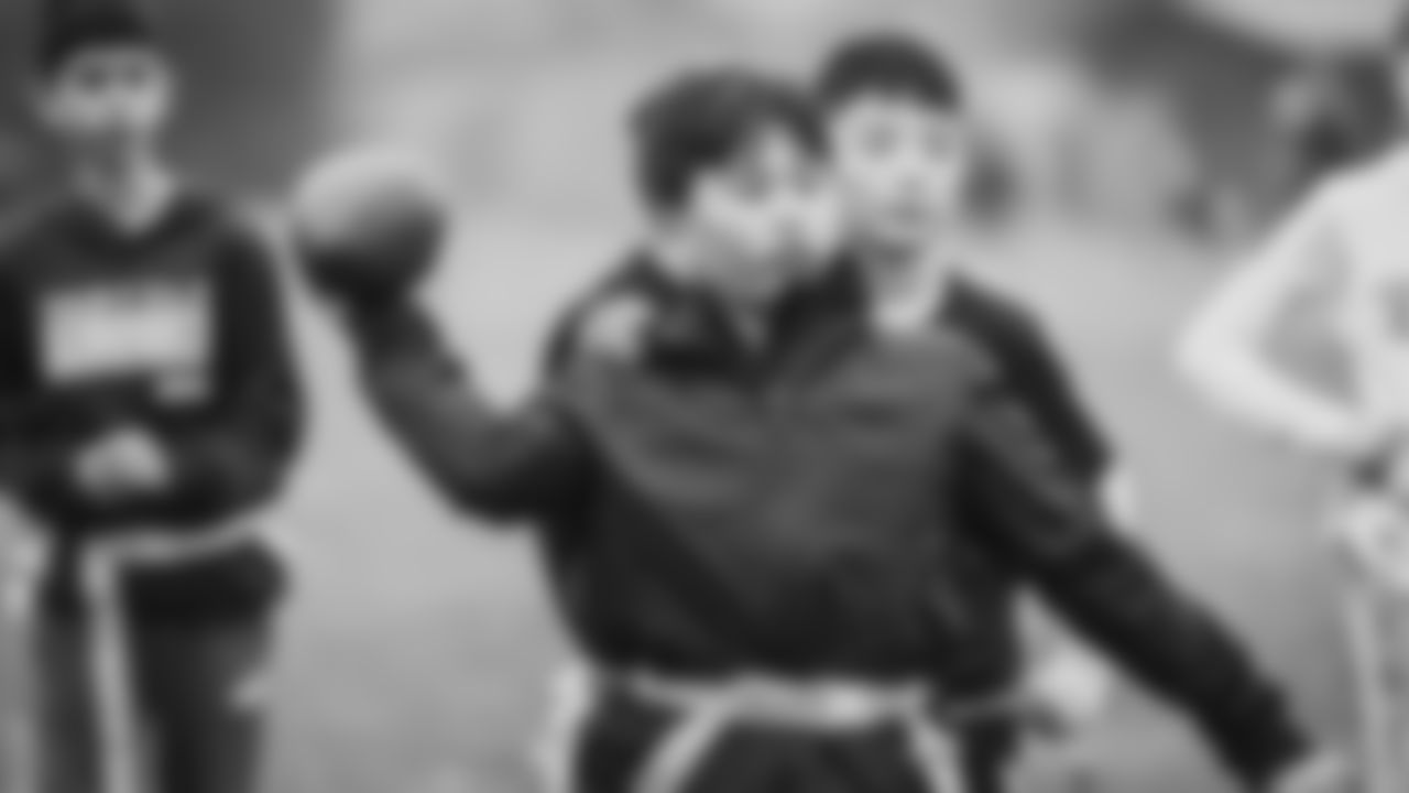 The Seahawks hosted a flag football clinic with NFL FLAG Vancouver at Unwin Park in Surrey, BC on Saturday, November 15, 2025.