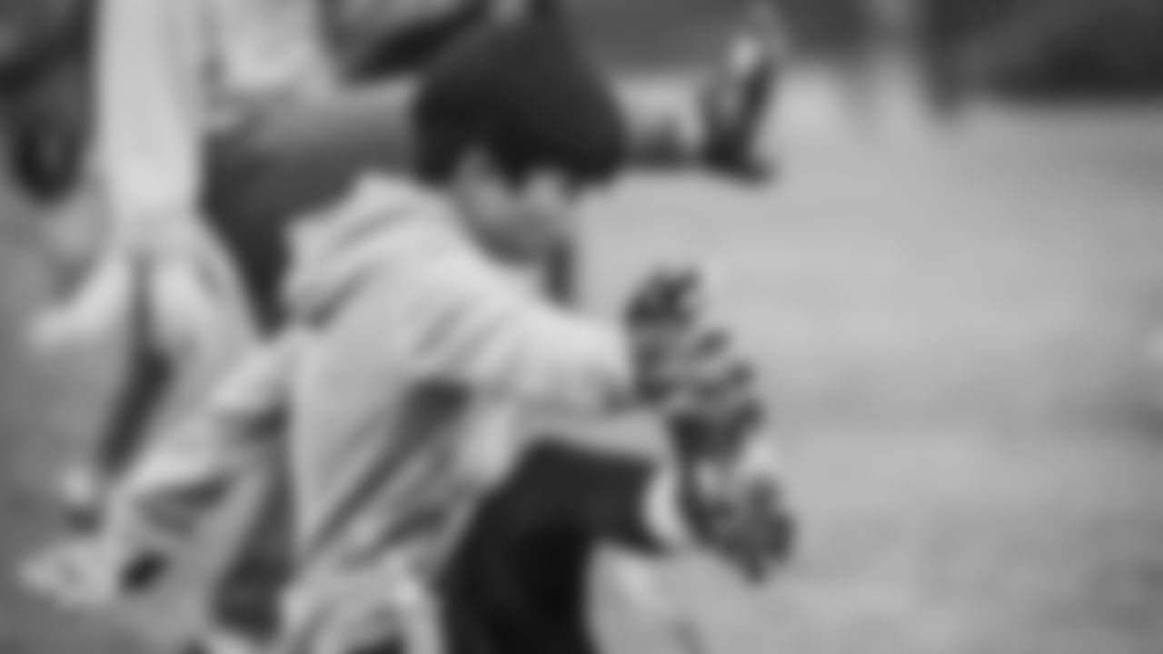 The Seahawks hosted a flag football clinic with NFL FLAG Vancouver at Unwin Park in Surrey, BC on Saturday, November 15, 2025.