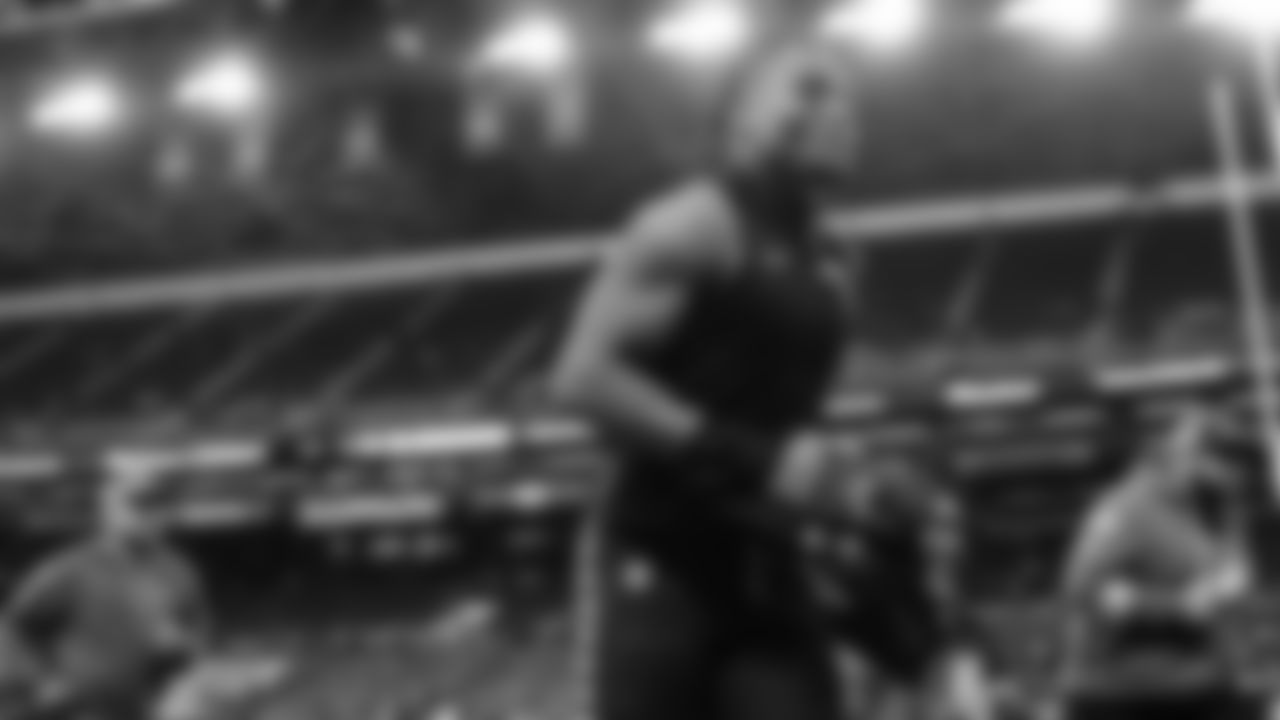 The Seahawks celebrated the 44-22 win over the Cardinals on Sunday, November 9, 2025.