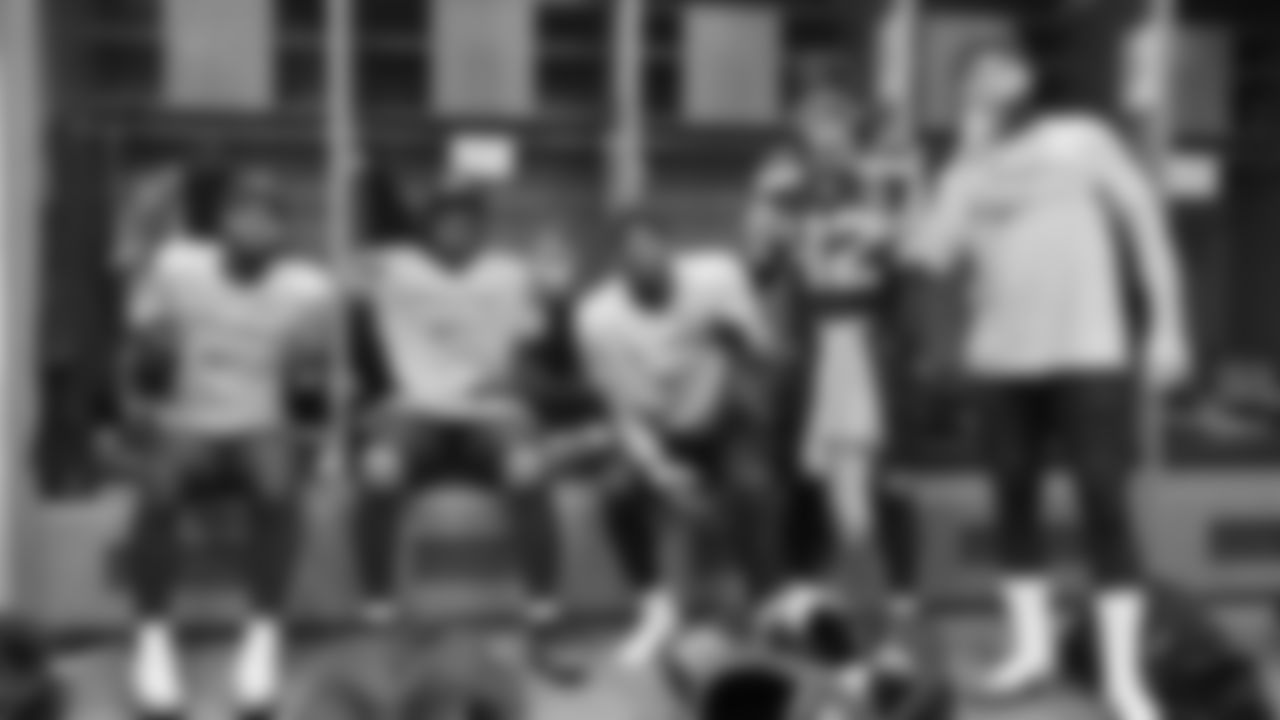 The Seahawks celebrate the 31-27 win vs. the Rams in the NFC Championship on Sunday, January 25, 2026.