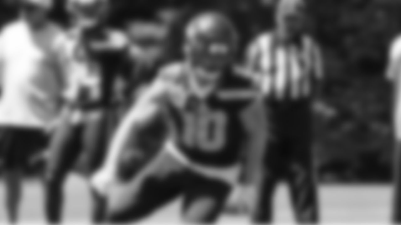 Seahawks wide receiver Cooper Kupp (10) participated in a workout on day one of minicamp on Tuesday, June 10, 2025 at the Virginia Mason Athletic Center.