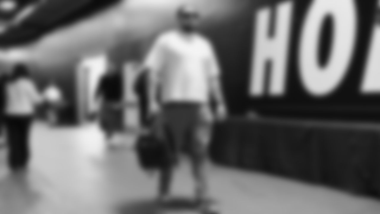 Seahawks center Federico Maranges (62) arrived at Lumen Field for the NFC Championship game vs. the Los Angeles Rams on Sunday, January 25, 2026.