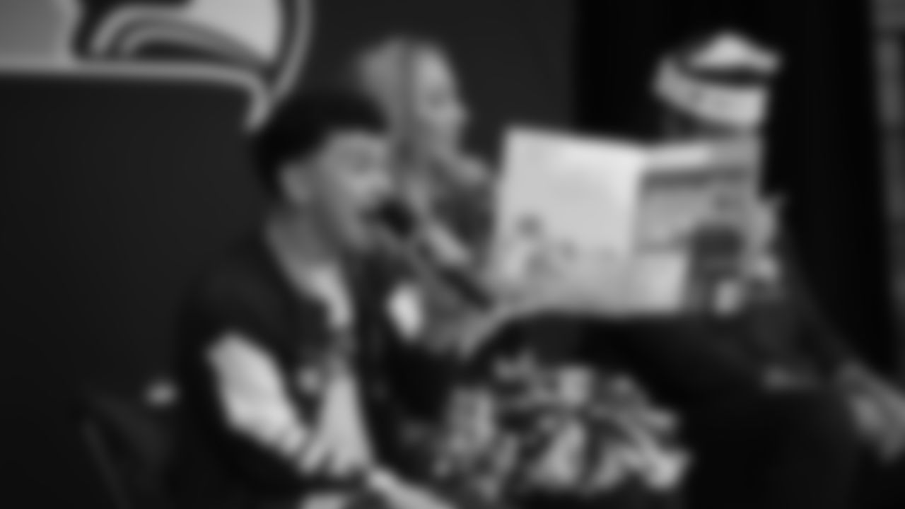 The Seattle Seahawks visited Rainier View Elementary with special appearances from Seahawk Dancers and Legend Garry Gilliam on December 11, 2025.