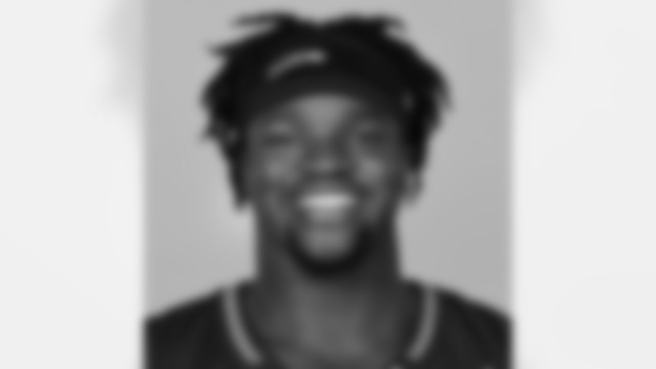 This is a 2024 photo of Boye Mafe of the Seattle Seahawks NFL football team. This image reflects the Seahawks active roster as of June 10, 2024 when this image was taken. (AP Photo)