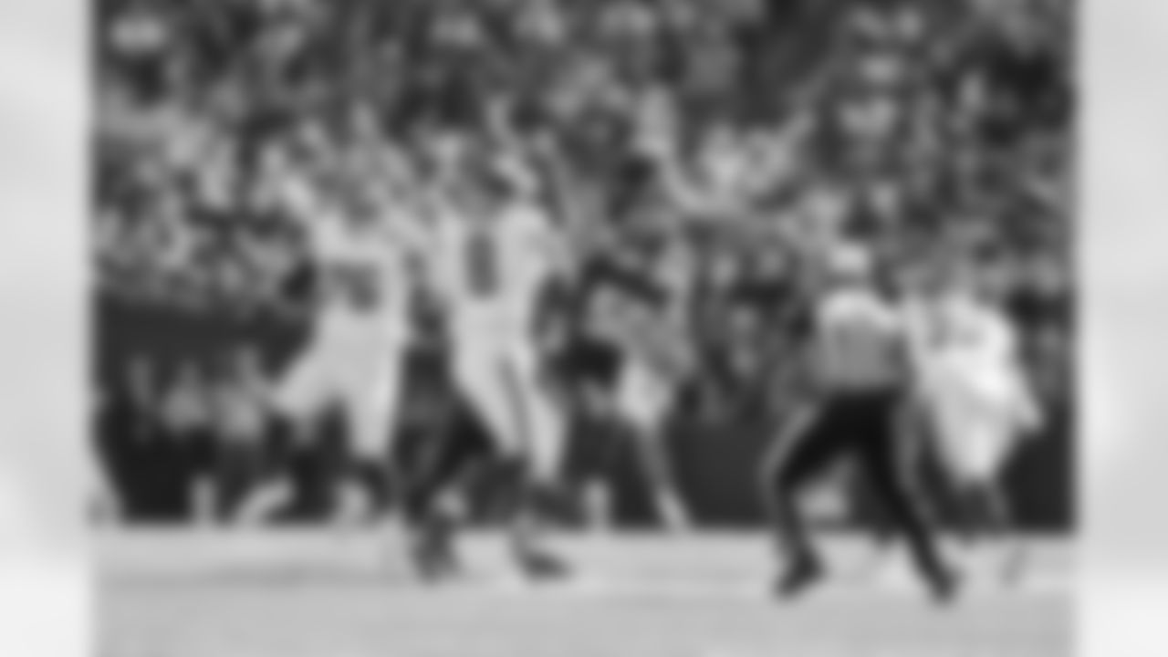 Seahawks linebacker Trevis Gipson (50) at the Week 5 matchup against the New York Giants at Lumen Field on Sunday, October 6, 2024.