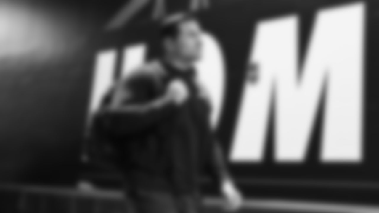 Seahawks head coach Mike Macdonald arrived at Lumen Field for the NFC Championship game vs. the Los Angeles Rams on Sunday, January 25, 2026.