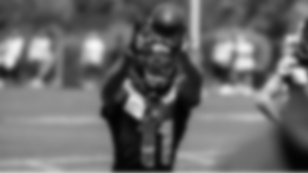 Seahawks wide receiver Jaxon Smith-Njigba (11) participated in a workout on day one of OTAs on Tuesday, May 27, 2025 at the Virginia Mason Athletic Center.