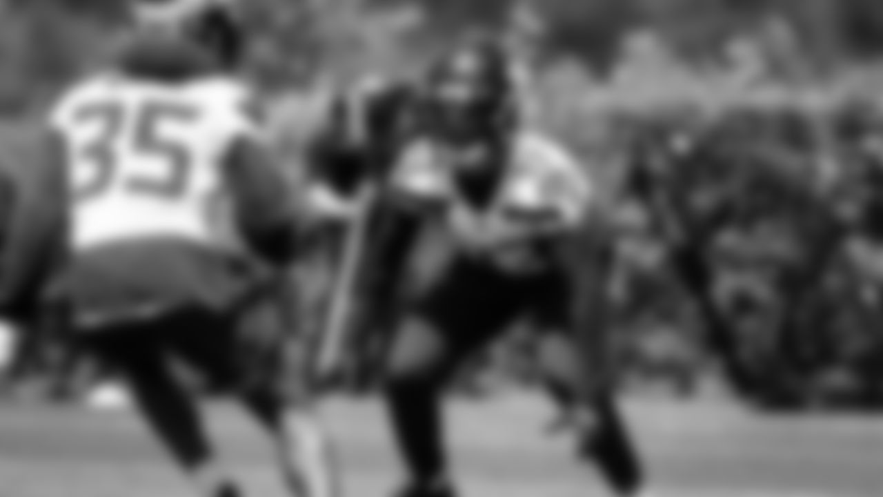 Seahawks cornerback Tyler Hall (33) participated in a workout on day four of OTAs on Monday, June 2, 2025 at the Virginia Mason Athletic Center.