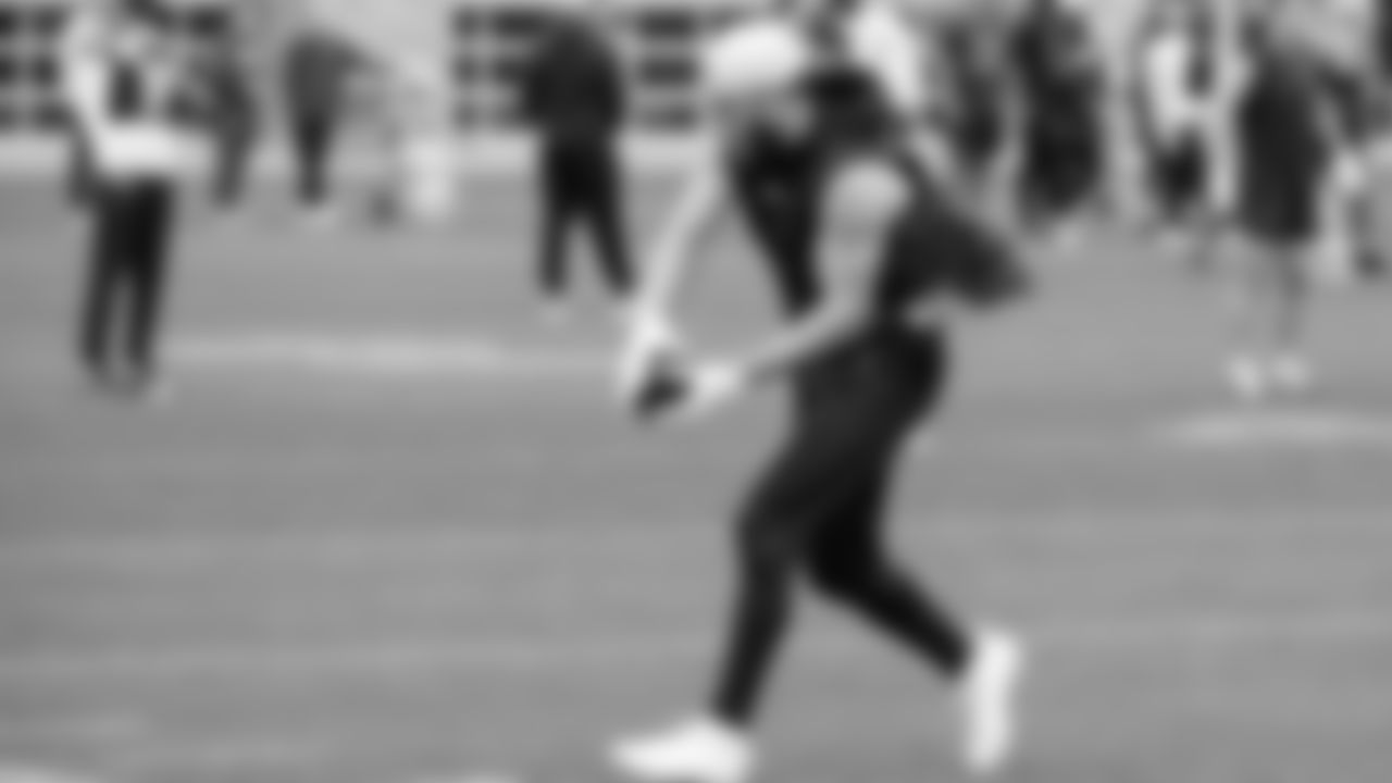 Seahawks wide receiver Cooper Kupp (10) participated in a workout on May 13, 2025 at the Virginia Mason Athletic Center.