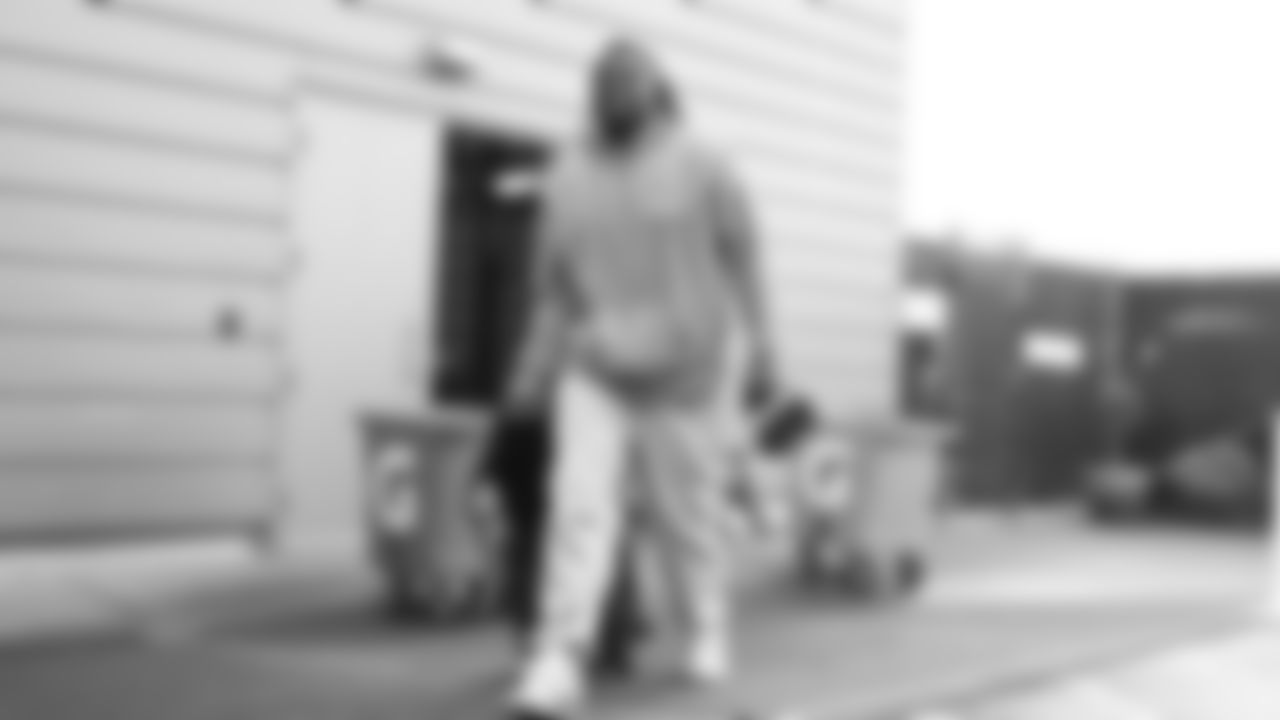 Seahawks linebacker Boye Mafe (53) departed the Virginia Mason Athletic Center on December 26, 2025.