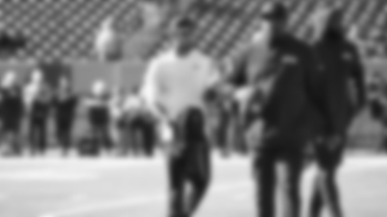 Seahawks wide receiver Jaxon Smith-Njigba (11) hit the field at Nissan Stadium for the Week 12 matchup vs. the Titans in Nashville, Tennessee.