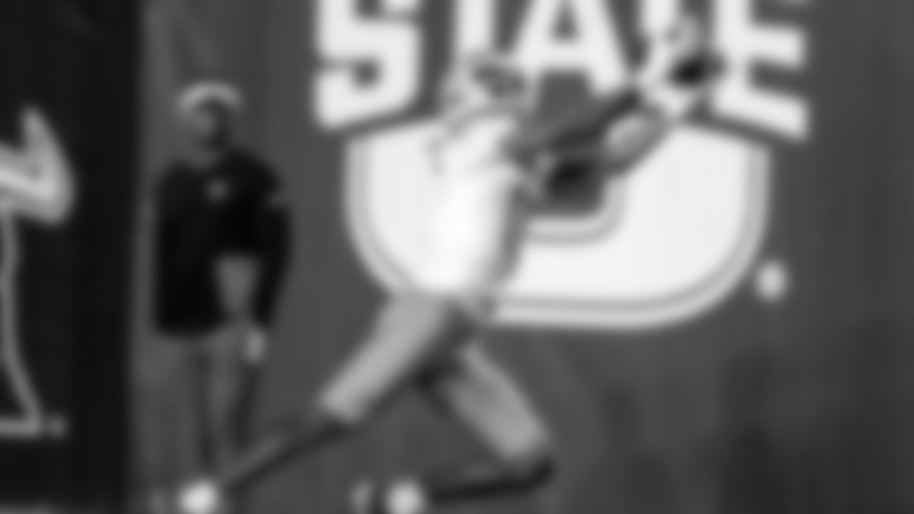 UNLV wide receiver Ricky White III makes the catch for a touchdown during an NCAA college football game against Utah State, Friday, Oct. 11, 2024 in Logan, Utah. (AP Photo/Tyler Tate)