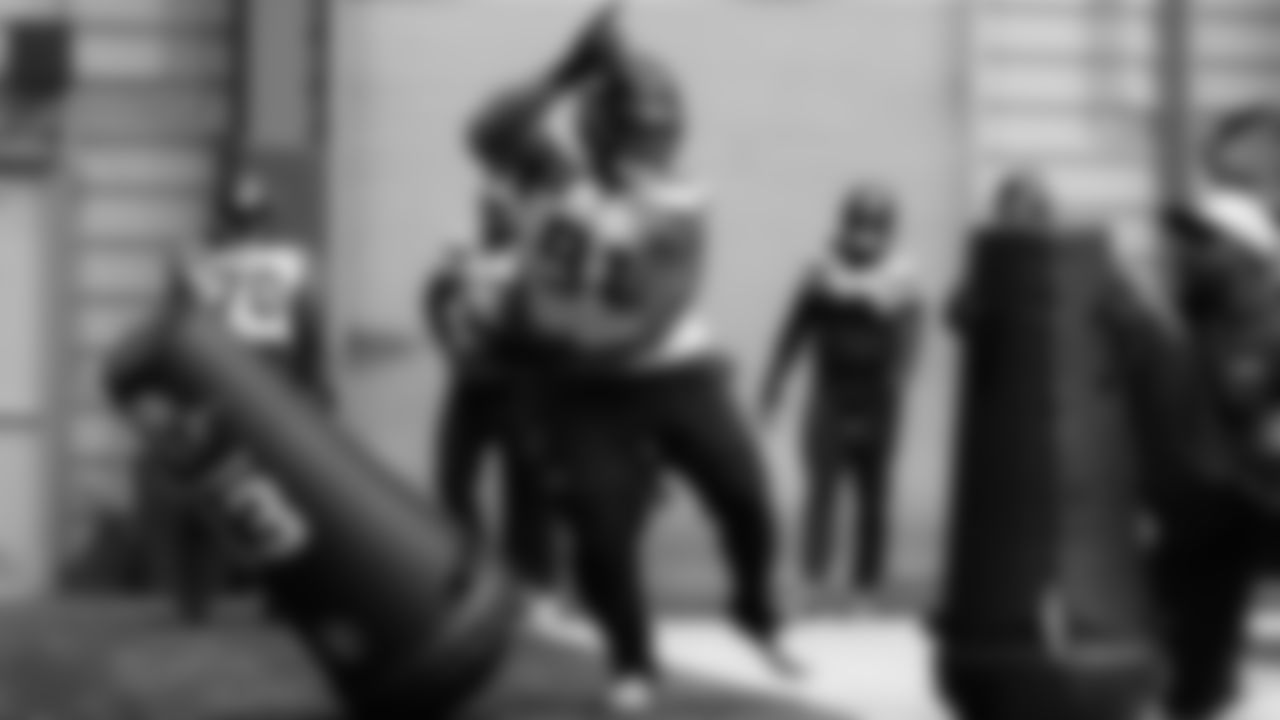 Seahawks defensive tackle Byron Murphy II (91) practiced on Thursday, November 6, 2025 at the Virginia Mason Athletic Center.