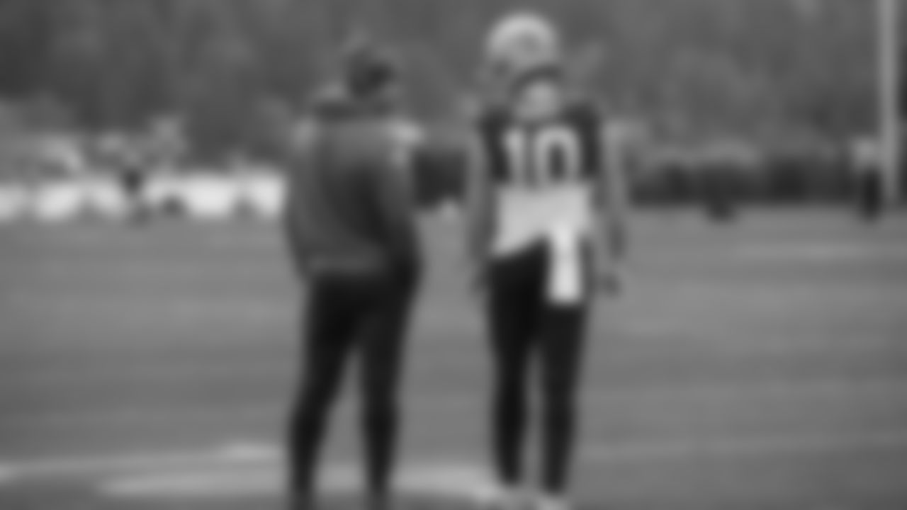 Seahawks wide receiver Cooper Kupp (10) practiced on Wednesday, November 26, 2025 at the Virginia Mason Athletic Center.