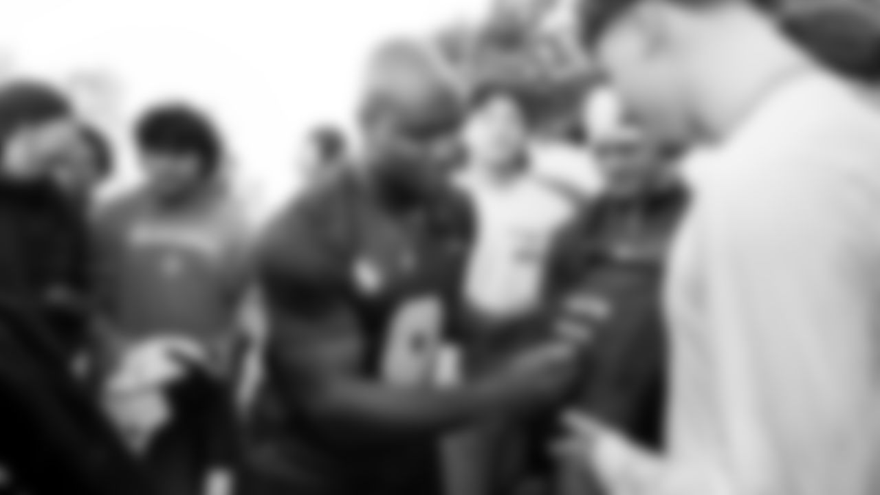 The Seahawks and American Family Insurance teamed up to empower local high school athletes and promote player safety with the donation of 150 Guardian Caps to the football teams at Chief Sealth International High School and Curtis Senior High School.