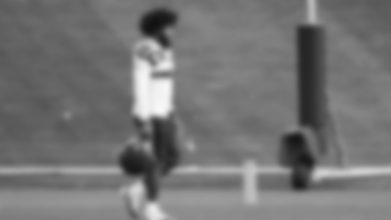 Seahawks linebacker Ernest Jones IV (13) practiced on Wednesday, October 29, 2025 at the Virginia Mason Athletic Center.