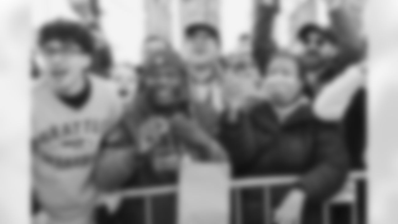 The 12s showed out in full force for the Seahawks World Champions Parade on February 11, 2026.