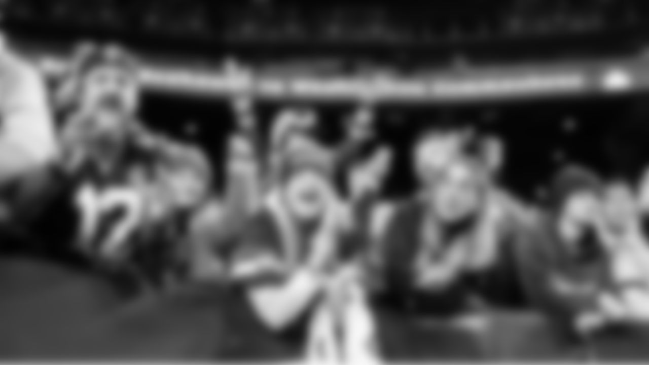 Many 12s were in attendance, and long after Commanders fans left the staadium early, Seahawks fans stayed to celebrate with the team.