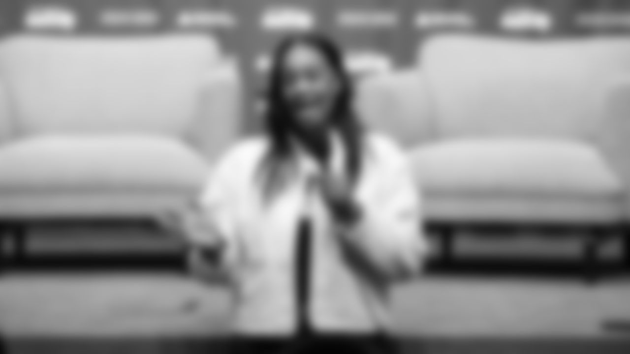 On February 19, ONYX, the Seahawks Black Employee Resource Group, in partnership with the DEI team, hosted its 2nd annual Black History Month celebration, 50 Years Strong: Celebrating Black Excellence & the Seahawks Legacy, at the Virginia Mason Athletic Center.