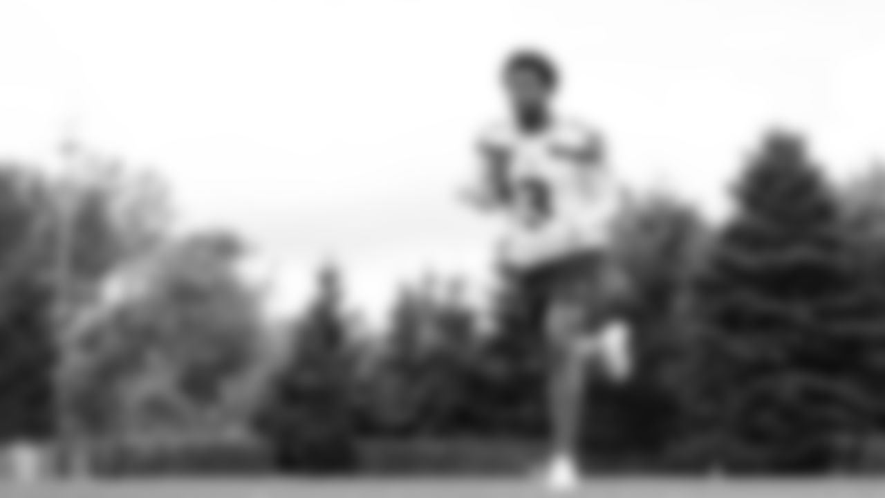 Seahawks safety Nick Emmanwori (3) participated in a workout on May 12, 2025 at the Virginia Mason Athletic Center.
