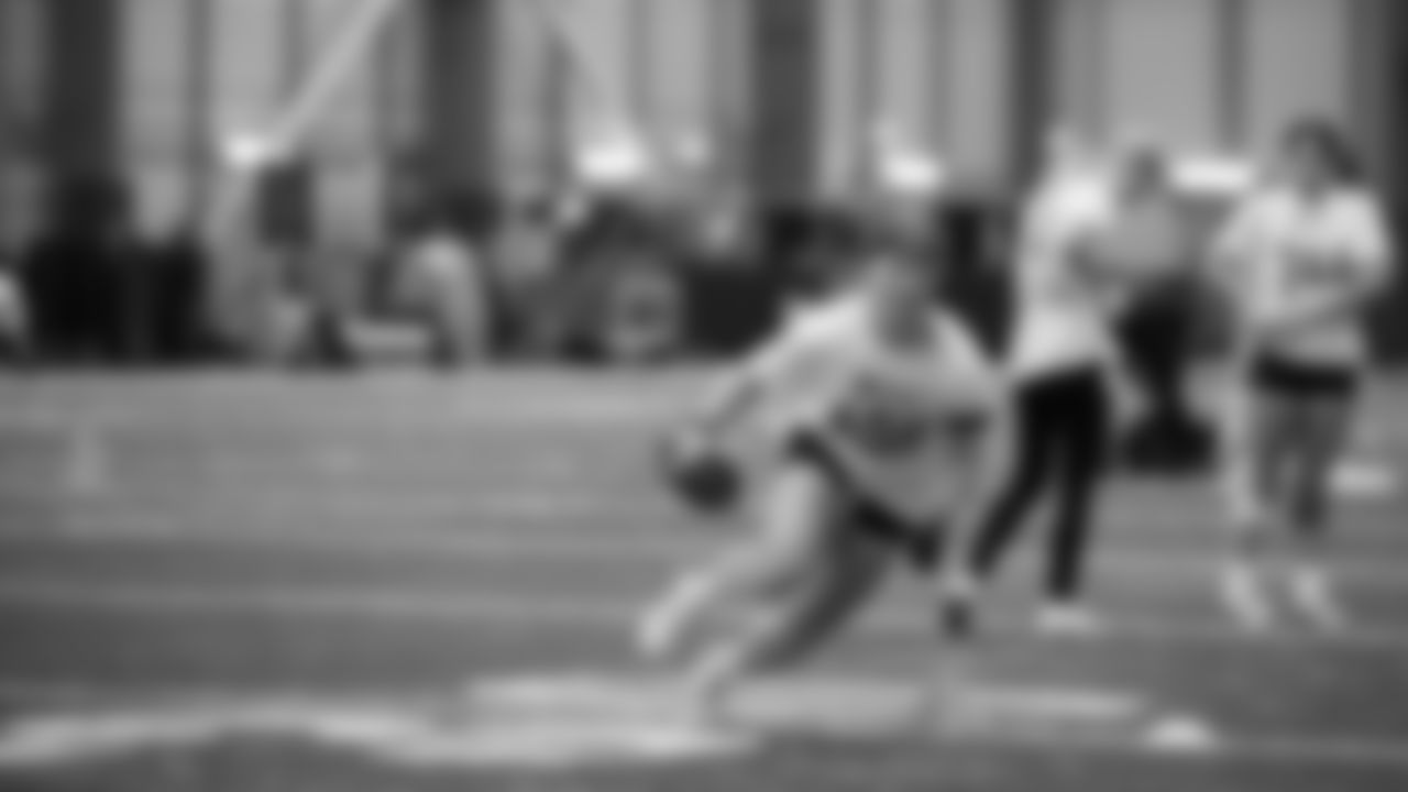 The Seahawks hosted the USA Football Talent ID Camp on February 21, 2026 at the Virginia Mason Athletic Center.