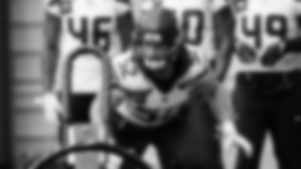 Seahawks linebacker Patrick O'Connell (52) practiced on Wednesday, December 10, 2025 at the Virginia Mason Athletic Center.