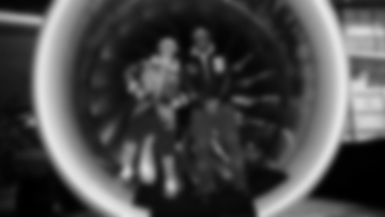 The Seahawks and Delta Air Lines hosted the annual Holiday in the Hangar event on December 2, 2025 to spread holiday cheer.