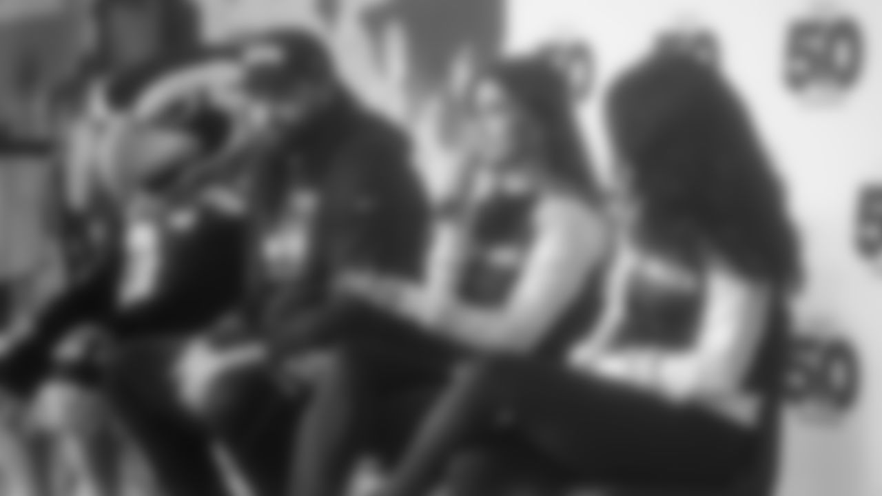 The Seahawks visited Sanislo Elementary on January 14, 2026 as part of the 12-Pages Reading Program.