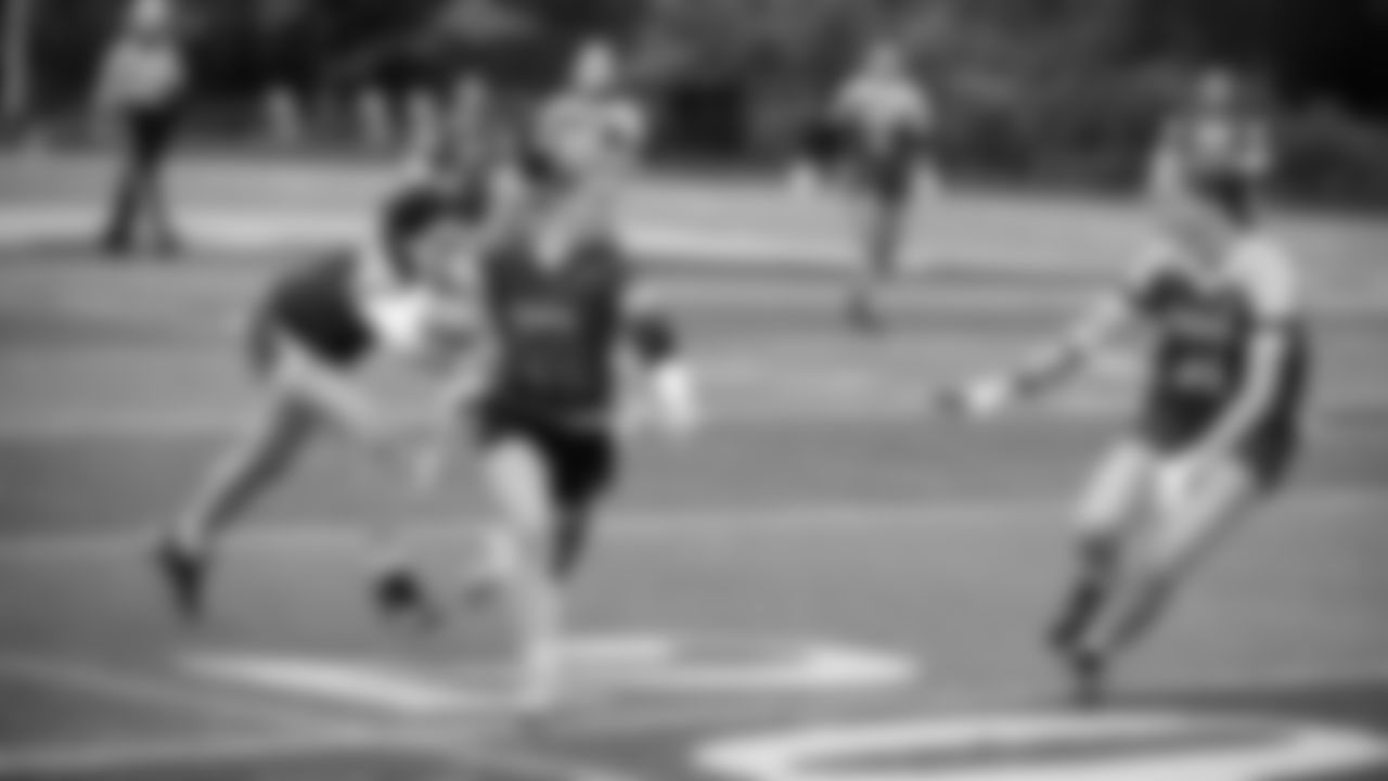 The Seahawks supported the Oregon High School Girls Flag Football Championships on Saturday, May 17, 2025 at Sam Barlow High School that included a $30K donation to the OSAA to help implement new girls flag football programs across Oregon.