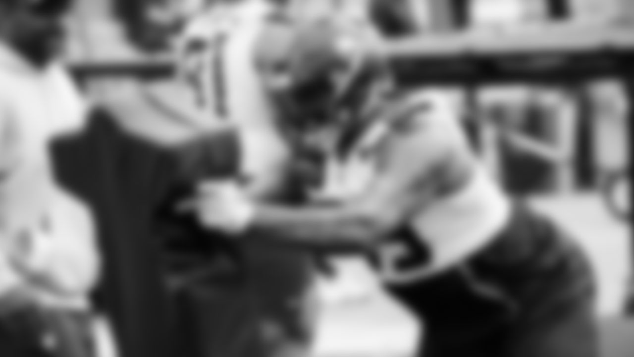 Seahawks defensive end Leonard Williams (99) participated in a workout on day five of OTAs on Wednesday, June 4, 2025 at the Virginia Mason Athletic Center.