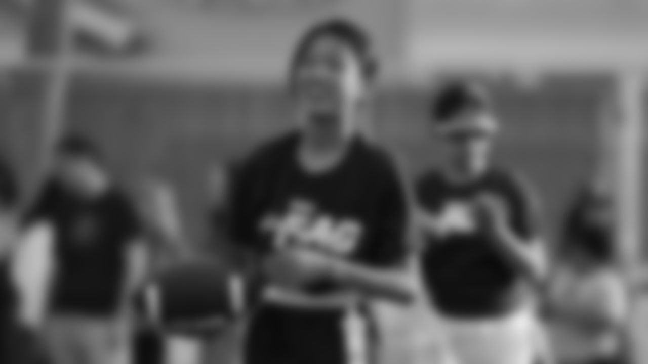 The Seattle Seahawks Flag Football Clinic on February 5, 2026 as part of the Impacting 50 Communities event in East Palo Alto, CA.