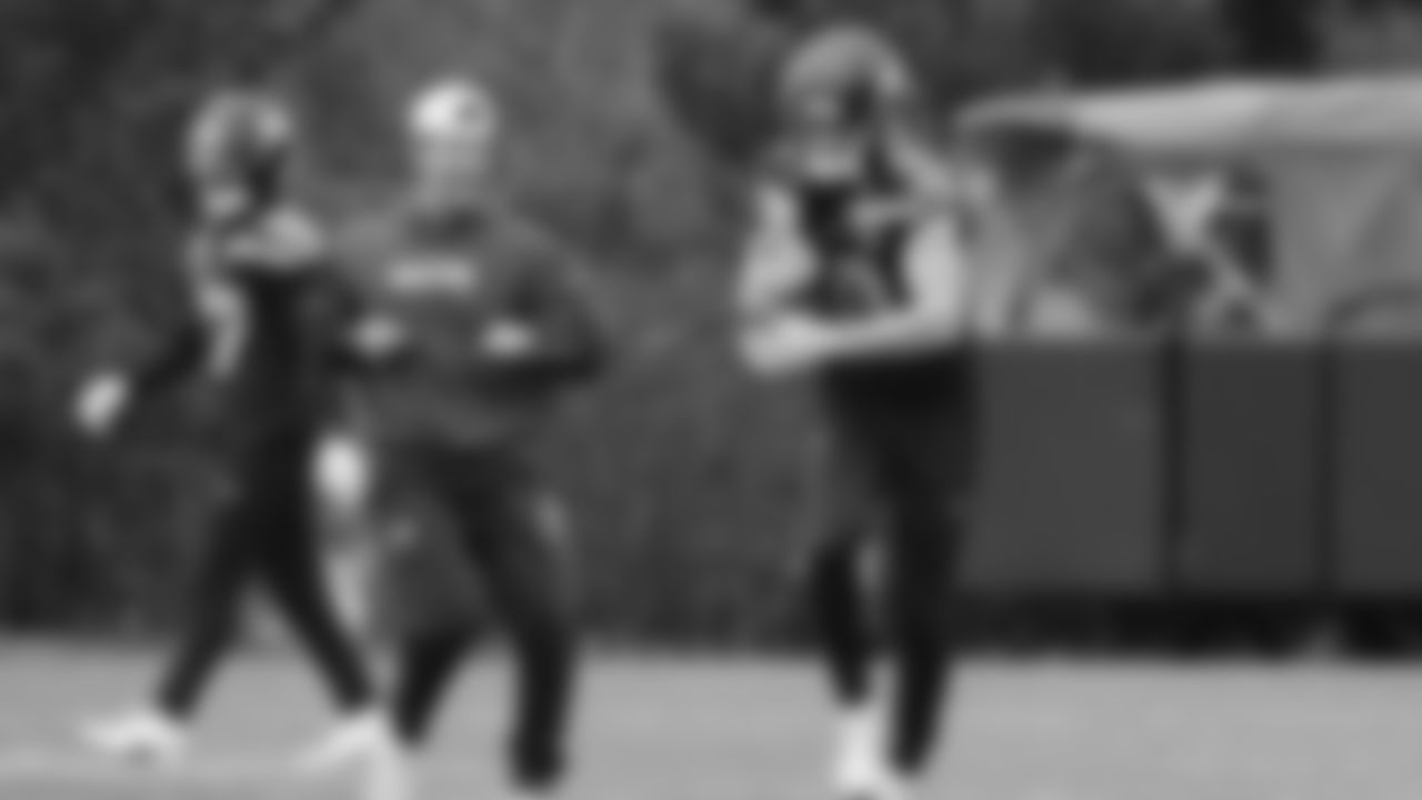 Seahawks wide receiver Cooper Kupp (10) practiced on Thursday, January 29, 2026 at the Virginia Mason Athletic Center.