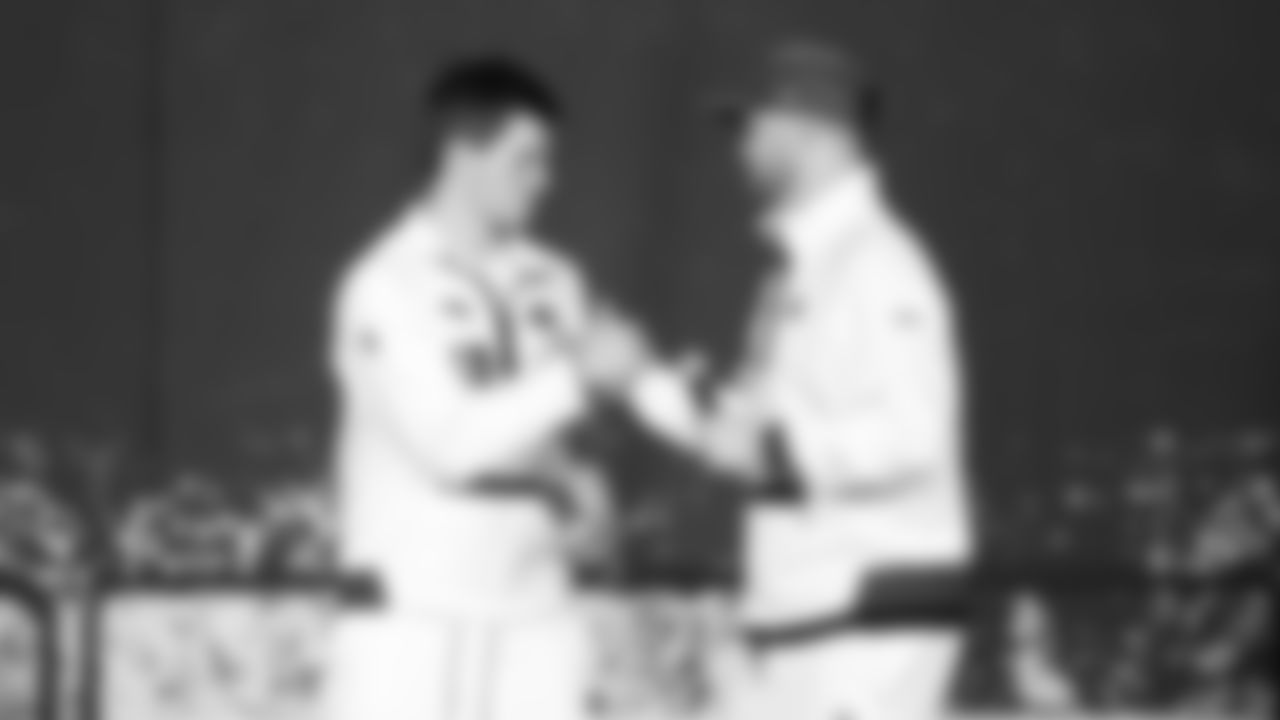 The Seattle Seahawks took part in 'Super Bowl Opening Night' on Monday, February 2 to kickoff Super Bowl LX week in the Bay Area.