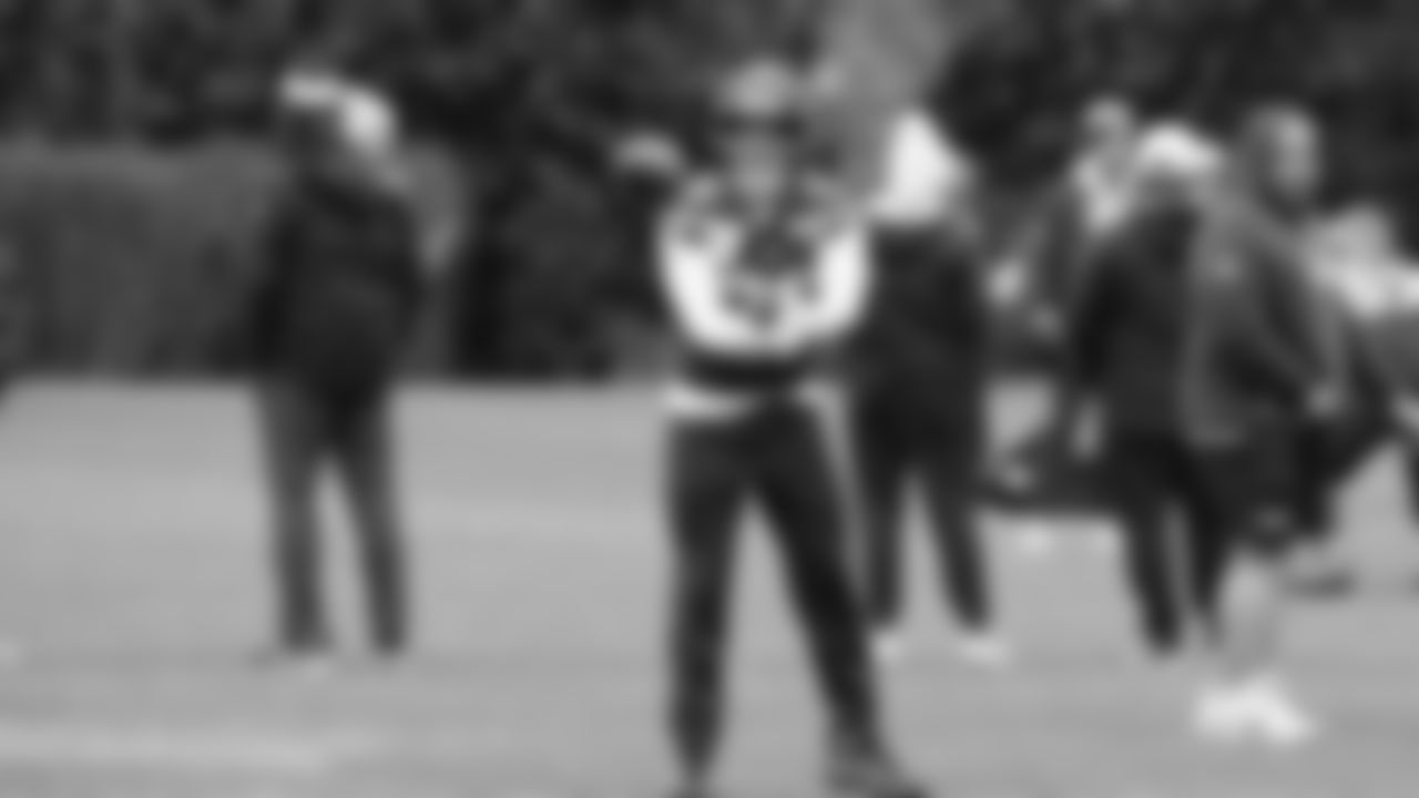 Seahawks running back Zach Charbonnet (26) practiced on Thursday, January 8, 2026 at the Virginia Mason Athletic Center.