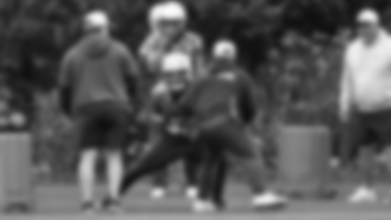 Seahawks running back Myles Gaskin (33) practiced on Wednesday, November 26, 2025 at the Virginia Mason Athletic Center.