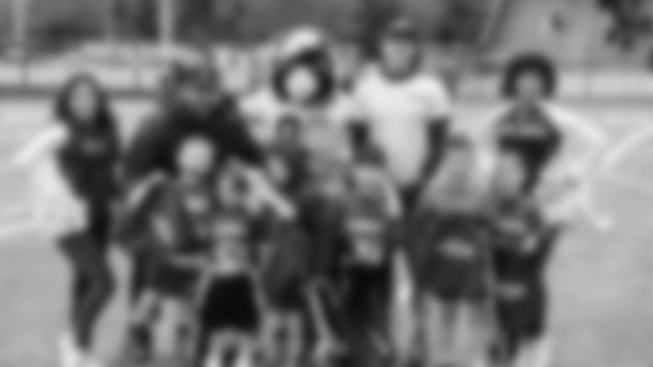 The Seahawks had another round of surprise game day visits at three Seahawks Flag Football League locations on Sunday, October 12th, 2025