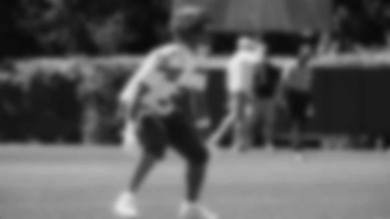 Seahawks safety Nick Emmanwori (3) practiced on day two of training camp on July 24, 2025 at the Virginia Mason Athletic Center.