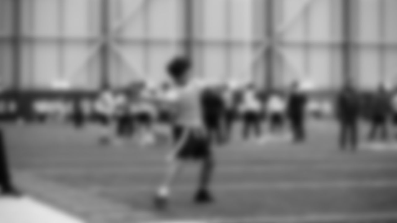 The Seahawks hosted the USA Football Talent ID Camp on February 21, 2026 at the Virginia Mason Athletic Center.