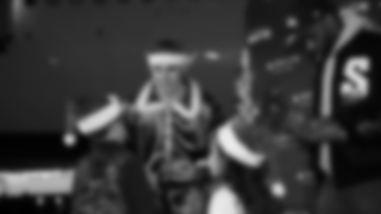 The Seahawks and Delta Air Lines hosted the annual Holiday in the Hangar event on December 2, 2025 to spread holiday cheer.