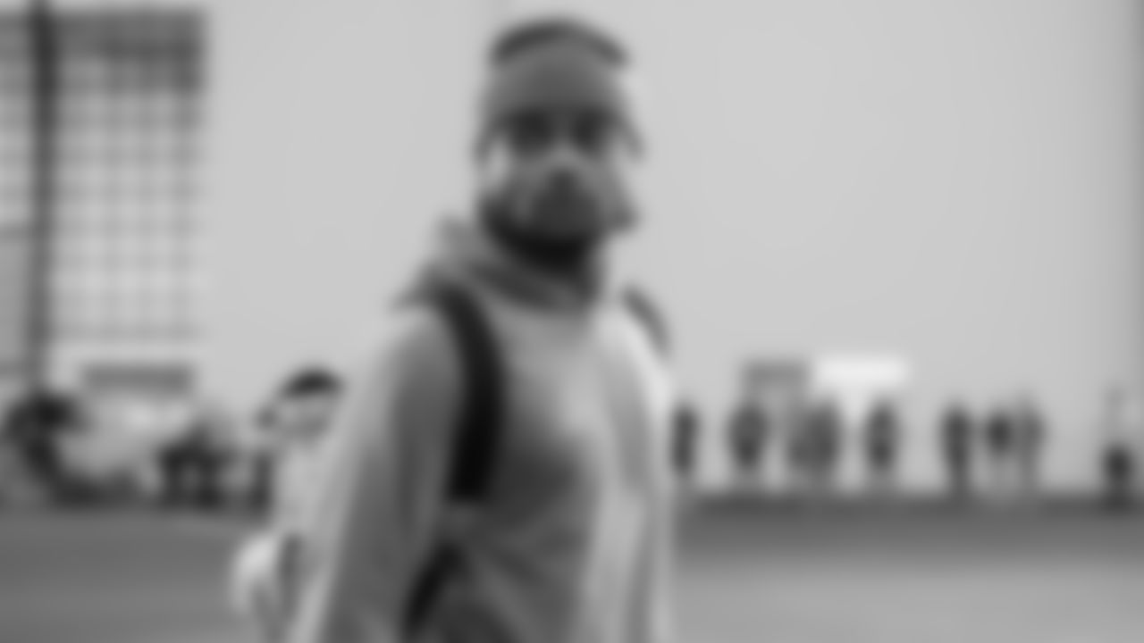 Seahawks safety Coby Bryant (8) arrived in the Bay Area on Sunday, February 1, 2026.