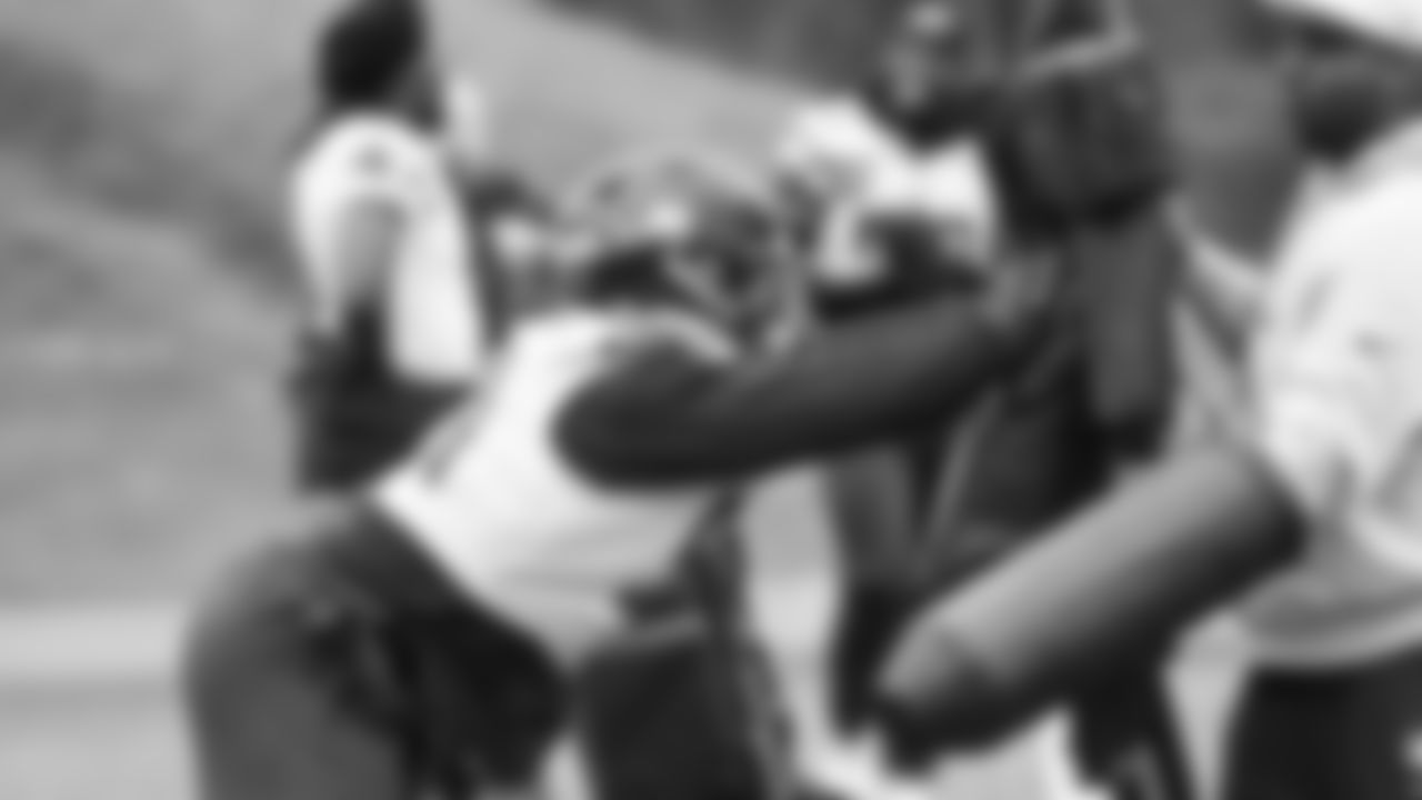 Seahawks defensive tackle Byron Murphy II (91) practiced on Thursday, January 29, 2026 at the Virginia Mason Athletic Center.