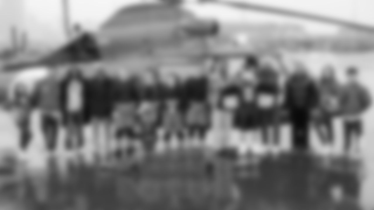 USAA's "Change of Command" event is to celebrate a different military service each year: rotating through the 5 branches -- Army, Airforce, Navy, Coast Guard, Marines.