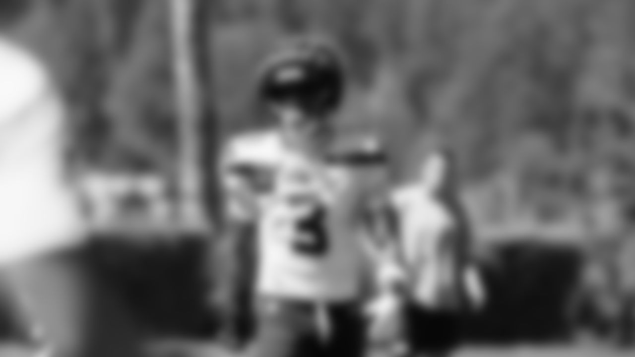 Seahawks safety Nick Emmanwori (3) practiced on August 12, 2025 at the Virginia Mason Athletic Center.