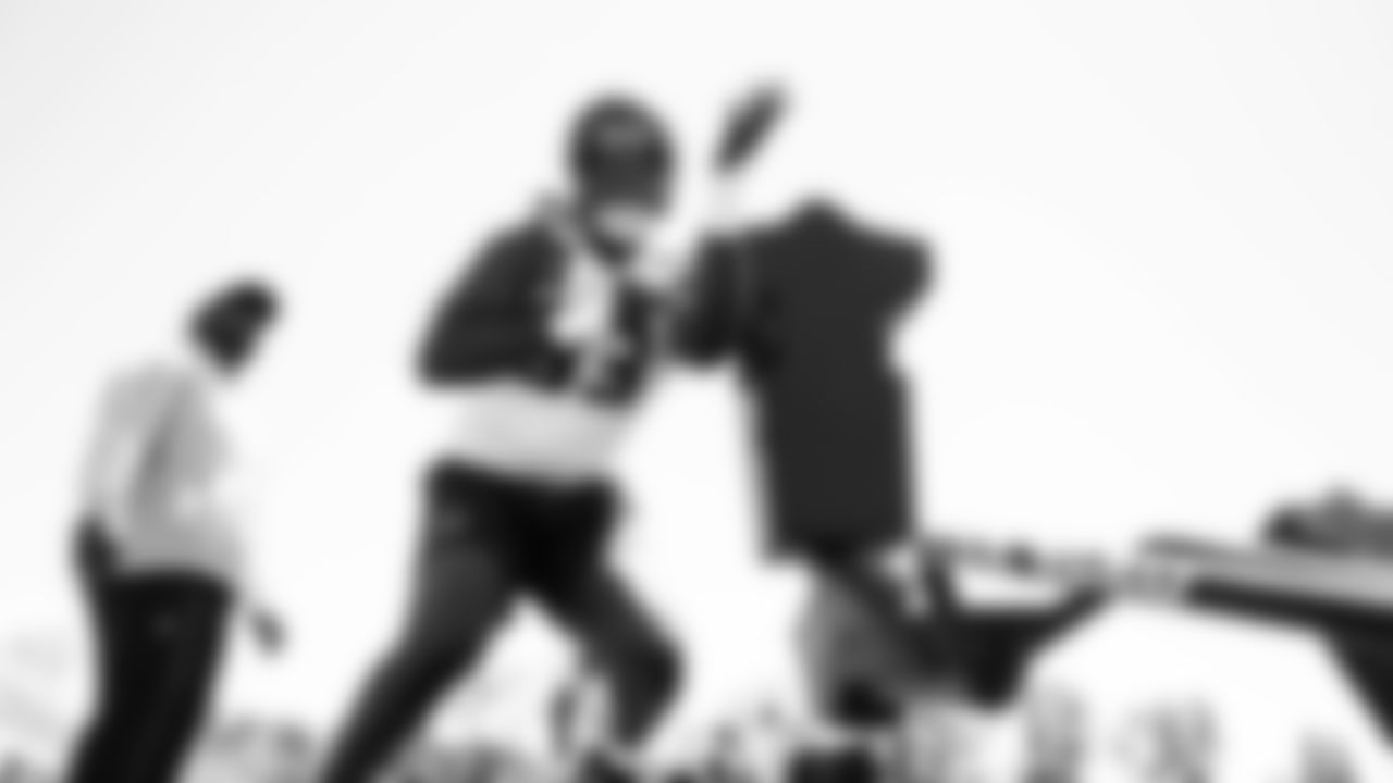 Seahawks defensive tackle Anthony Campbell (93) participated in a workout on day three of OTAs on Friday, May 30, 2025 at the Virginia Mason Athletic Center.