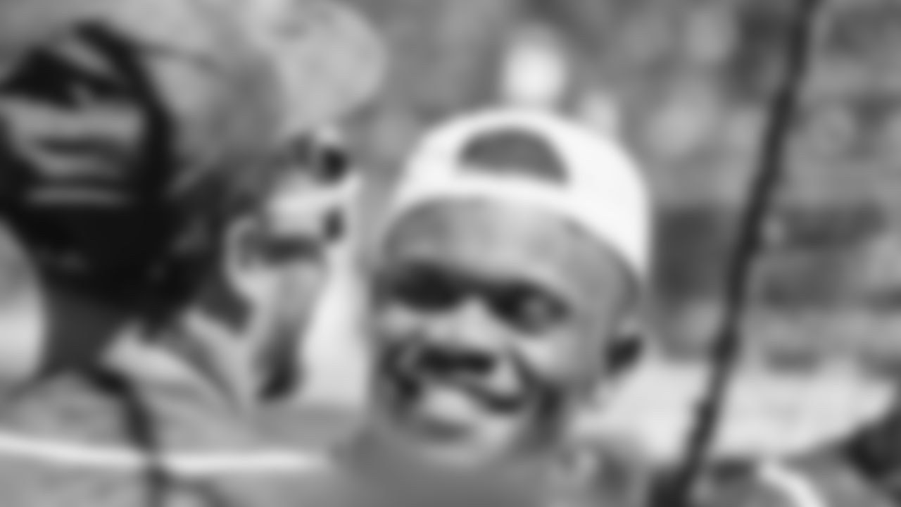 Seahawks wide receiver Jaxon Smith-Njigba hosted the fourth annual Seattle All-Star Classic softball game and home run derby at Cheney Field in Tacoma, Wash. on Saturday, July 12, 2025.
