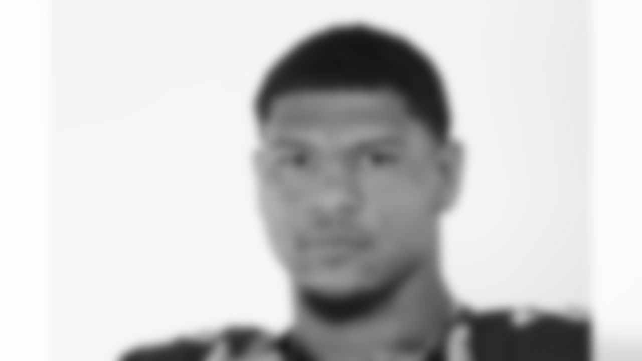 Seattle Seahawks tight end Elijah Arroyo (18) poses for a portrait during the NFLPA Rookie Premiere on Saturday, May 17, 2025 in Thousand Oaks, Calif. (Ben Liebenberg/NFL)