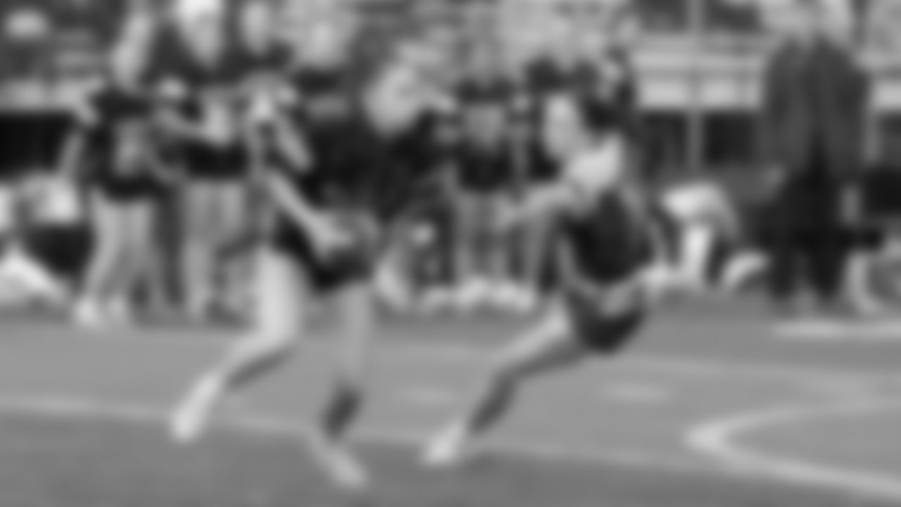 The Seahawks supported the Oregon High School Girls Flag Football Championships on Saturday, May 17, 2025 at Sam Barlow High School that included a $30K donation to the OSAA to help implement new girls flag football programs across Oregon.
