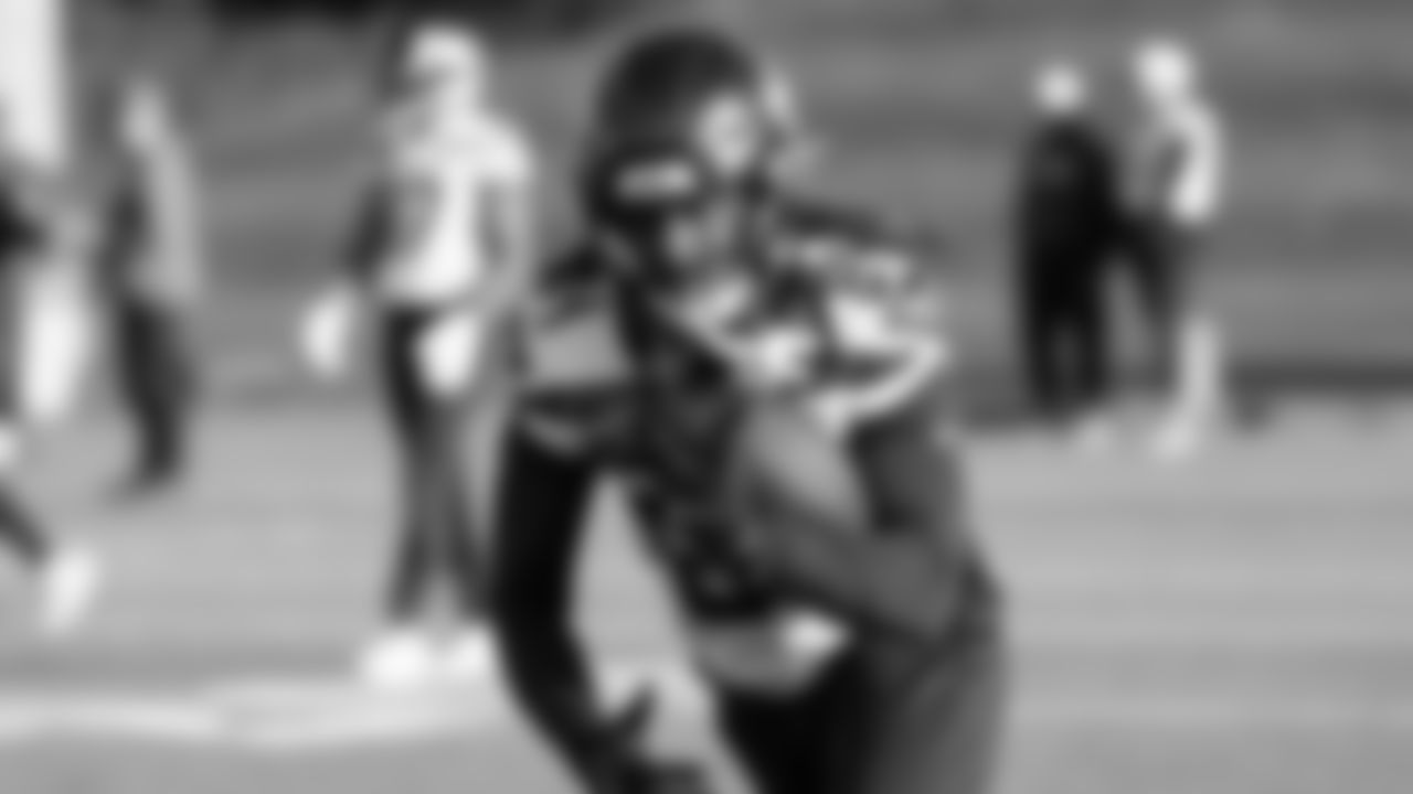 Seahawks wide receiver Courtney Jackson (84) practiced on Wednesday, November 19 at the Virginia Mason Athletic Center.