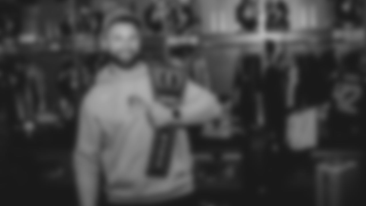 The Seahawks cleaned out the locker room following the end of the 2026 and brought out the championship belt to celebrate their Super Bowl LX victory.