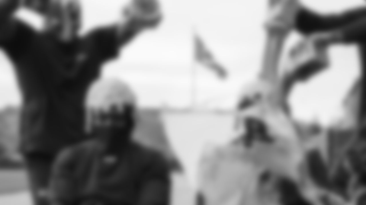 Seahawks linebackers DeMarcus Lawrence and Tyrice Knight were awarded the NVP award on November 12, 2025.